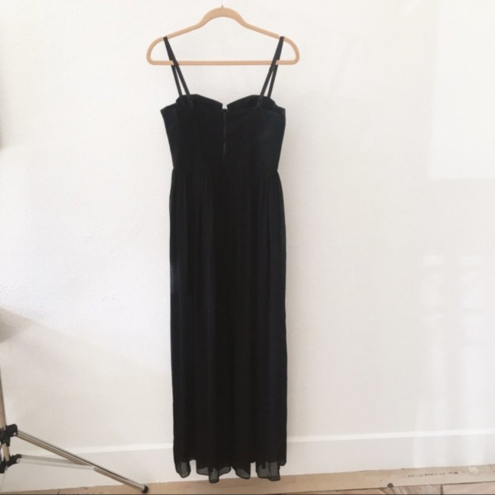 New Alice + Olivia Shakira bustier corset semisheer column gown maxi dress - Picture 11 of 15